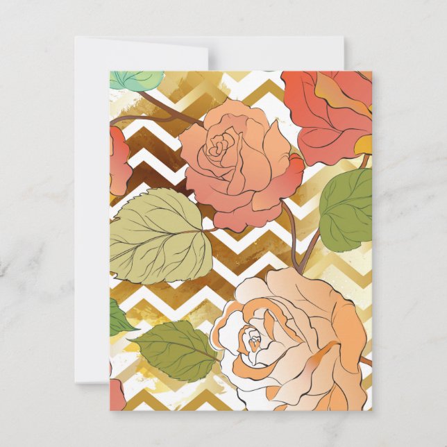 Carte De Correspondance Rose 28 (Devant)