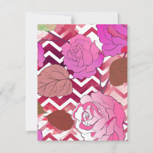 Carte De Correspondance Rose 33