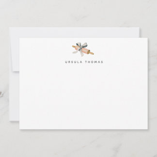 Carte De Correspondance Rouleau à pâtisserie personnalisé avec nœud