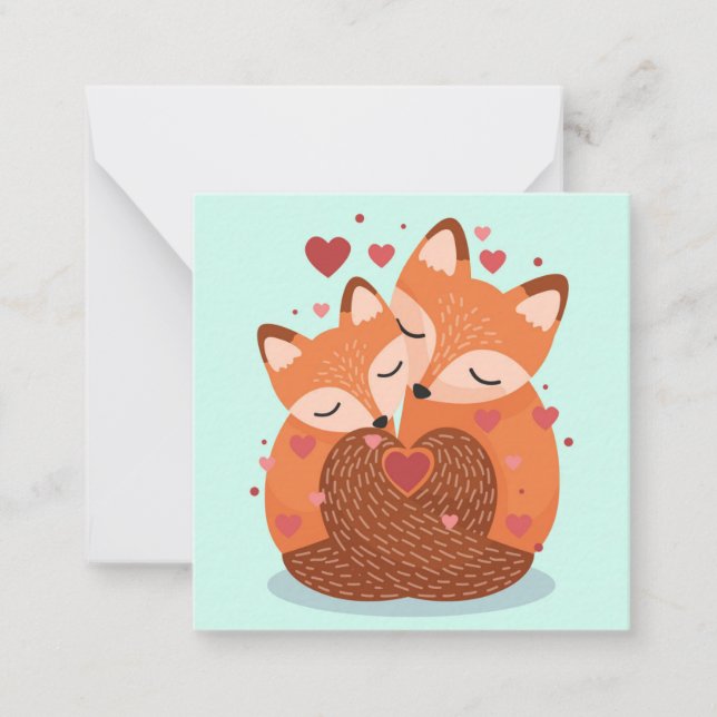 Carte De Correspondance Saint Valentin (Devant)