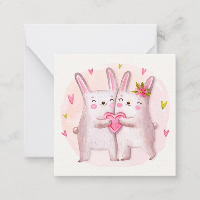 Carte De Correspondance Saint Valentin (Devant)