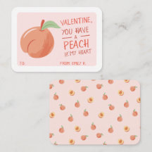 Salle de classe Valentine's Day Peach of My Heart