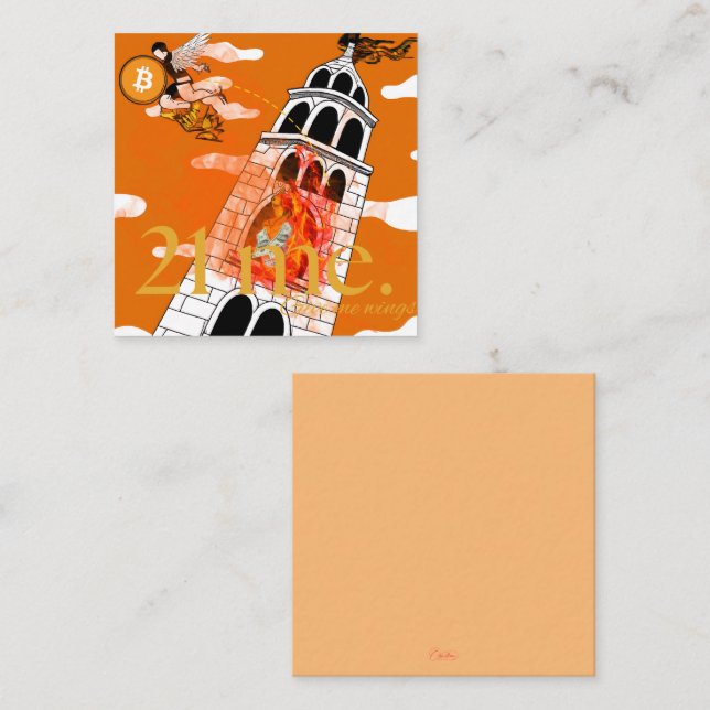 Carte De Correspondance Salva moi. (Devant / Derrière)