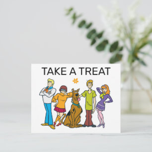 Carte De Correspondance Scooby Doo Anniversaire Prenez Un Panneau De Trait