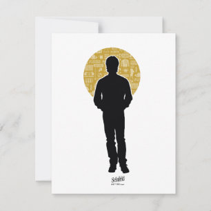 Carte De Correspondance Seinfeld   Jerry Seinfeld Silhouette