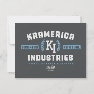 Carte De Correspondance Seinfeld Kramerica Industries