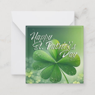 Carte De Correspondance Shamrocks verts Bonne St. Patrick's Day (7) c
