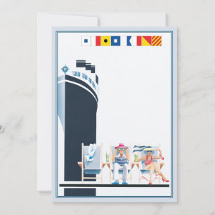 Carte De Correspondance Ship Ahoy ©