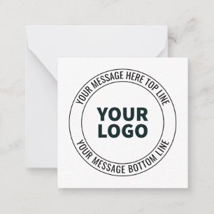 Carte De Correspondance Simple à remplacer par votre logo ou votre image