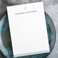 Simple nom masculin croisé bleu poussiéreux fronti