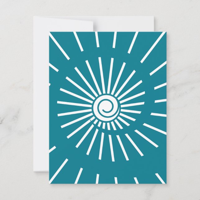 Carte De Correspondance Soleil 11 (Devant)