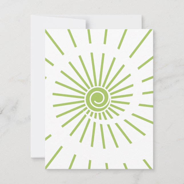 Carte De Correspondance Soleil 14 (Devant)