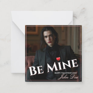 Carte De Correspondance Soyez Mienne – Une Promesse de Saint-Valentin Sile