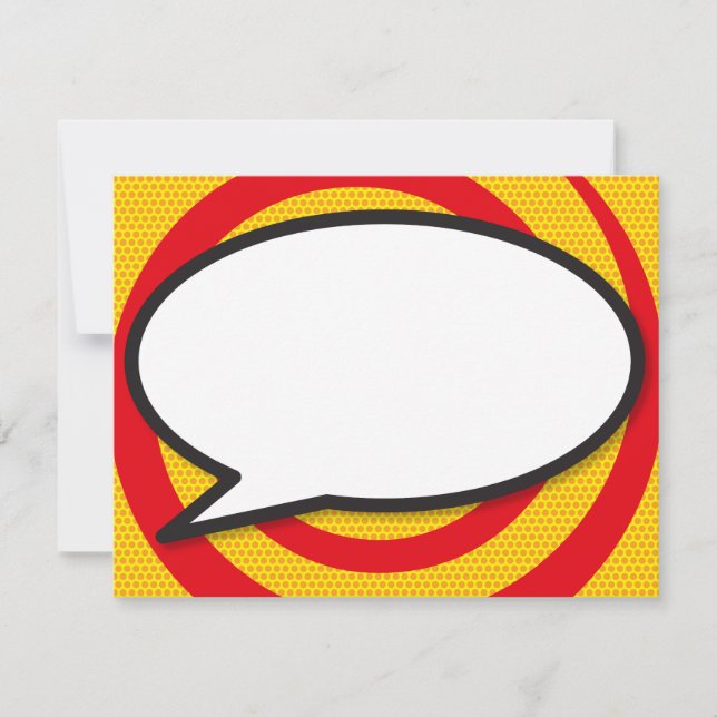 Carte De Correspondance Spirale du message amusant (Devant)