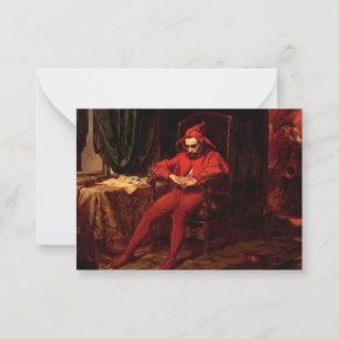 Carte De Correspondance Stanczyk lors d'un bal à la Cour de la Reine Bona