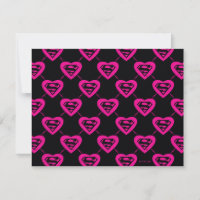 Supergirl Hearts Motif diagonal