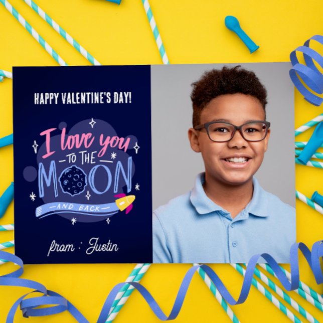 CARTE DE CORRESPONDANCE SUR LA LUNE ET DE RETOUR LES ENFANTS (Créateur téléchargé)