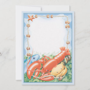 Carte De Correspondance Sur Le Bord De Mer ©