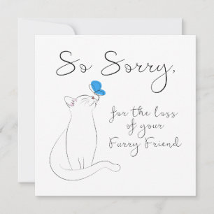 Carte De Correspondance Sympathie avec l'animal