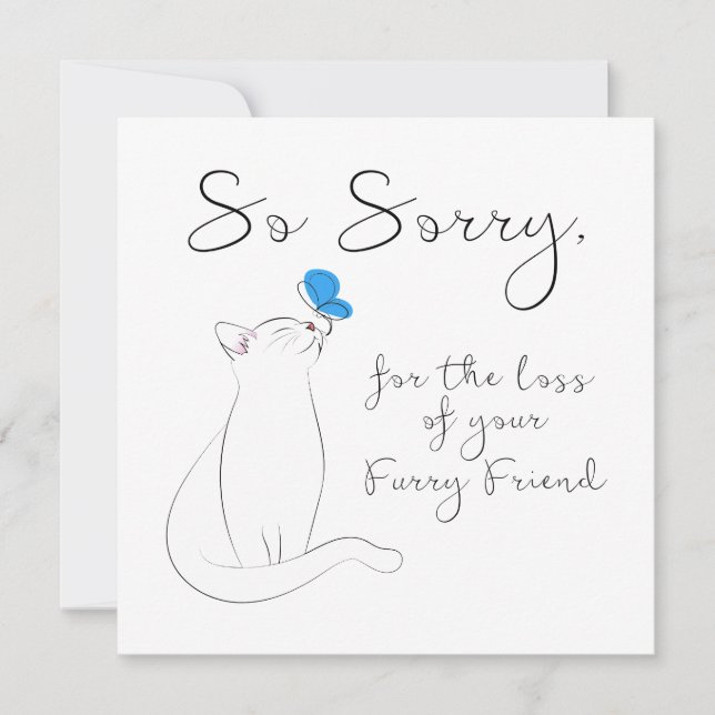 Carte De Correspondance Sympathie avec l'animal (Devant)