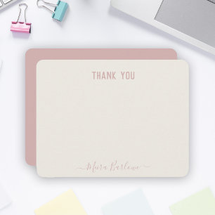 Carte De Correspondance TEXTE PERSONNALISÉ Calligraphie de script personne