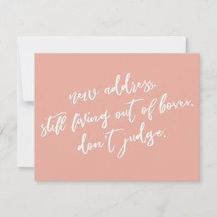 Carte De Correspondance Toujours vivant hors des boîtes, ne juge pas la ca