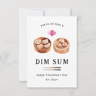 Carte De Correspondance Tout cela et la somme de la dose Dumpling Valent