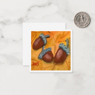 Carte De Correspondance Trois Acorns