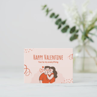 Carte De Correspondance Tu es tout pour moi