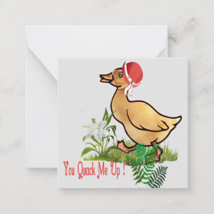 Carte De Correspondance Tu me fais caqueter !