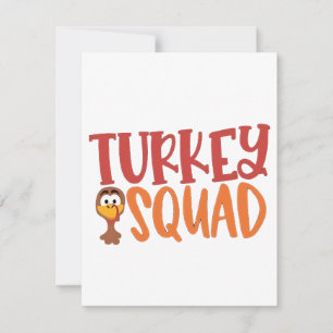 Carte De Correspondance Turquie Équipe Correspondante Turquie Thanksgiving