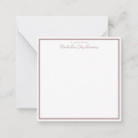 Typographie minimale Décontracté Script Pastel Ros