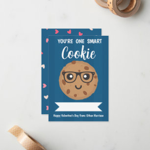 Carte De Correspondance Un cookie intelligent - La Saint-Valentin en class