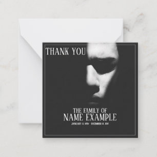 Carte De Correspondance Un visage endormi à mi-ombre