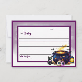 Carte De Correspondance Une Bébé en Route _Carte de Bébé Chéri