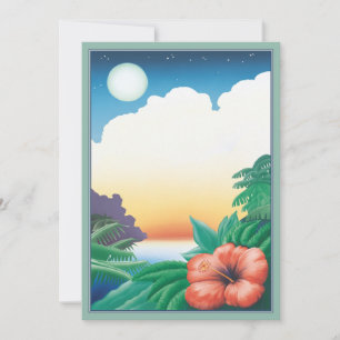 Carte De Correspondance Une Nuit Dans Les Tropiques ©