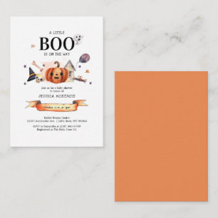 Carte De Correspondance Une petite fée sur le chemin Fête prénatale Hallow