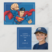 Valentine personnalisée de Superman dans le style