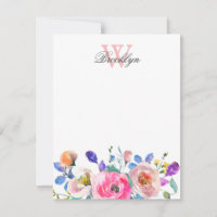 Vierge rose violet Floral Turquoises Feuilles Mono