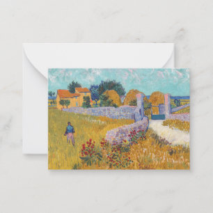 Carte De Correspondance Vincent van Gogh - Ferme en Provence
