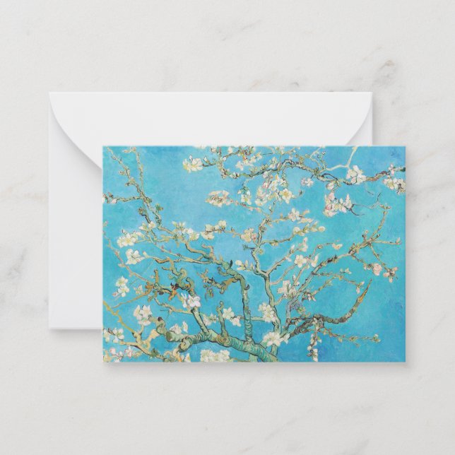 Carte De Correspondance Vincent van Gogh - Fleur d'amandes (Devant)