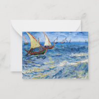 Vincent van Gogh - La mer aux Saintes-Maries
