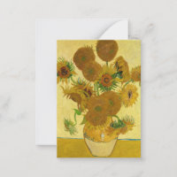 Vincent van Gogh - Vase avec quinze tournesols