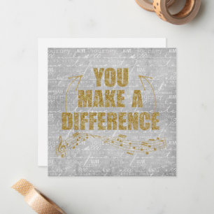 Carte De Correspondance Vous Faites Une Différence