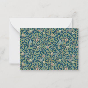 Carte De Correspondance William Morris "Bird and Pomegranate"
