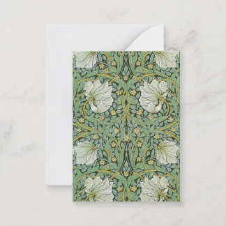 Carte De Correspondance William Morris - Pimpernel