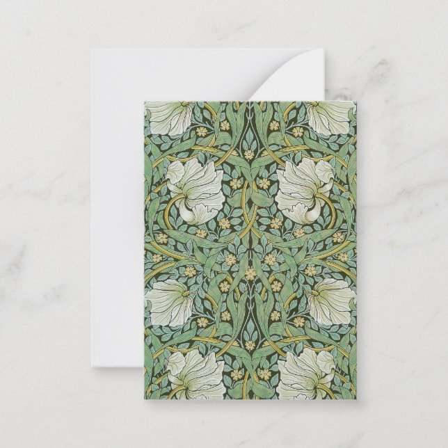 Carte De Correspondance William Morris - Pimpernel (Devant)