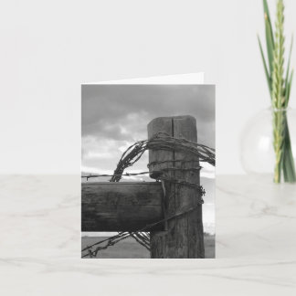 Carte de correspondance Wood & the Wire - 4" x 5,6
