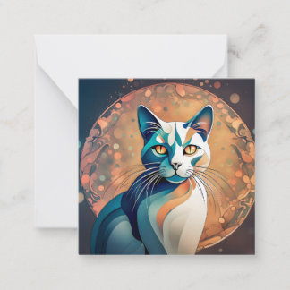 Carte De Correspondance Yeux de chat