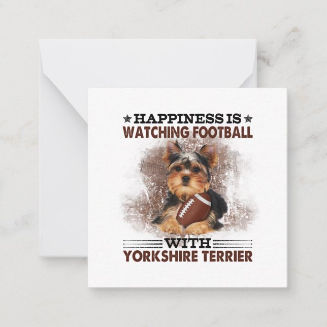 Carte De Correspondance Yorkshire Terrier (Devant)